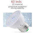Miniatyrbillede 3 af 5: 10 stk. 60 LED Phyto LED Vækstlys til Indendørs Planter E27 E14