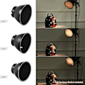 Pikkukuva 4 / 5: 210 mm Elinchrom-kiinnityksen heijastava diffuusori, varjostin, lampunvarjostin 10, 30 ja 50 kennoverkkojen kanssa Elinchrom-kiinnityksellä varustettuihin studiostrobe-salamavaloihin, ulkovaloihin ja Speedlite-laitteisiin