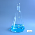Miniatyrbillede 5 af 5: 50-2000 ml Glas Konisk Kolbe Laboratorium Trekant Kolbe