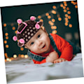 Miniatyrbild 4 av 8: Söta Baby Rekvisita Nyfödd Fotografering Kläder Virkad Huvudbonad Hatt för Pojkar Flickor