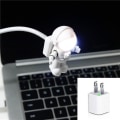Miniatyrbilde 1 av 5: USB Astronaut nattlys LED databordlampe dataskrivebord små ornamenter