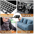 Miniatyrbild 5 av 5: Tangentbordsdammsugare USB Laddningsbart Skrivbords Laptop Rengöringsmedel