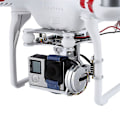 Miniatyrbillede 1 af 5: Sølv FPV 2-akset Brushless Gimbal til DJI Phantom GoPro