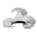 Miniatyrbillede 1 af 4: Rustfrit Stål Us Skrue Pitch Gauge 51 stk Tråd Blade 60 Grader 4-84 Tråd Måling Gage