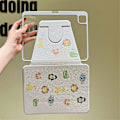 Miniatyrbilde 4 av 5: Egnet for roterende dyretransparent etui med pennholder for iPad 7 8. 9. 10. generasjon 10.2 deksel for iPad Pro 11 10.5 Air Mini 6 nettbrett Ca iPad 7th 8th 10.2