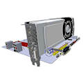 Pikkukuva 3 / 4: Pcie X1 Noustimekaapeli Kaksois 90 Asteen Oikea Kulma 3.0 X1