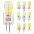 Miniatyrbillede 1 af 5: 10 stk G4 LED Pære 3W Kan Erstatte Jc Halogen 30W Pære Dæmpbar AC
