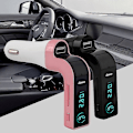 Pikkukuva 4 / 5: Langaton Bluetooth FM-lähetin Auton Paketti MP3-soitin USB
