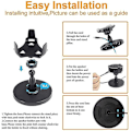 Miniatyrbillede 2 af 5: Bordholder Echo Dot 3. generation Desktop 360 Justerbar
