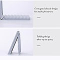 Miniatyrbillede 3 af 4: Foldbar pande- og grydelåg-stativ, ske- og redskabs-holder, komfur-opbevaring, suppe