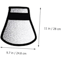 Miniatyrbillede 2 af 8: 2 Pak Dslr Kamera Tilbehør Flash Diffuser Lys Reflektor Softbox Sølv til Studio og