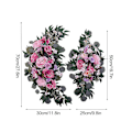 Miniatyrbilde 5 av 5: 2023 Rose Kunstig Blomst Bryllupsbue Dørdekorasjon