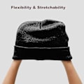 Miniatyrbilde 4 av 5: Unisex Lazy Beanie Vintervarm Strikket Lue Koreansk Smiley Ansiktsbroderi Ullstrikket Lue Hip Hop Pullov