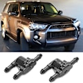 Miniatyrbilde 4 av 5: Vindusspyler Sjekkventil, Vindusvisker Spyler Vindrute Sjekkventil 8532128020 Erstatning For 4runner Avalon Camryblack2pcs)