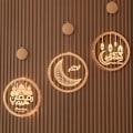 Pikkukuva 4 / 5: Eid Mubarak Kuun ja Tähden Valot Linnan Koristelamppu