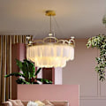 Pikkukuva 1 / 5: 48 cm LED-lyhtydesign-riipusvalaisin Metalli Moderni
