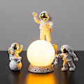 Miniatyrbillede 1 af 4: 4 stk. Astronautfigurer Resin Statue Skrivebordsdekoration