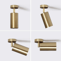 Miniatyrbillede 2 af 3: LED Loftlampe Loftlamper Læselampe, Senglampe Vægskænke 360 Grader Rotérbar Guld GU10 Sokkel LED Loftlampe (Lyskilde Medfølger Ikke)