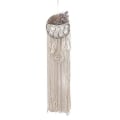 Miniatyrbillede 1 af 4: 25x100cm Blonder Macrame Væghængning Boho Blomsterpotte Rattan Kurv