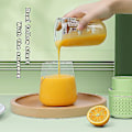 Miniatyrbilde 3 av 5: 250ml Trådløs Elektrisk Juicer Mixer USB Oppladbar Maskin Husholdning Bærbar