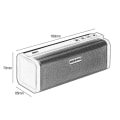 Miniatyrbillede 5 af 5: Somho Mini Bluetooth Højttaler 2 Horn Stereo Subwoofer