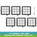Miniatyrbillede 5 af 5: 6 stk HEPA-filtre til Bissell 1154 116 Vaskemaskine