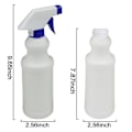 Miniatyrbillede 3 af 4: 4-pak Plastsprayflasker Kompatibel med Rengøringsopløsning, Sprøjt Lækagesikker