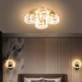 Miniatyrbilde 4 av 5: 4-lys 5-lys 40 cm Unik Design Flush Mount Lys