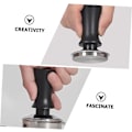 Miniatyrbillede 8 af 8: Professionelt Værktøj Espresso Hånd Tamper Glat Overflade Komfortabelt Greb til Kaffepresning