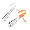 Miniatyrbild 1 av 5: Rostfritt Stål Manuell Rotationsäggvisp Handmixer Mjölkvisp Mjölkskummare Blender Mixer Köksverktyg