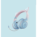 Miniatyrbillede 2 af 4: Trådløst Spilheadset, Katteøre Bluetooth 5.1 Spilheadset