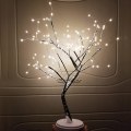 Miniatyrbilde 1 av 3: LED-juletrærlys påskebjørk bordgren