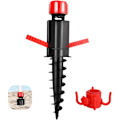 Miniatyrbillede 1 af 5: Udendørs Strand Solparasol Dele Bærbar Spiral Plugs 32mm Rør Parasol Sæt