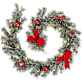 Miniatyrbilde 1 av 5: 6 fot lang julekrans kunstig plante rotting med 20 varme hvite LED Bd-yuhao