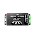 Miniatyrbillede 3 af 5: Gt666 RGB LED Controller Trådløs RF Touch Fjernbetjening DC 12V 24V 18A 3 Kanaler Lysbånd Dimmer Switch