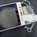 Miniatyrbilde 5 av 5: Mini Mikroskop for Telefon 60x Digital Forstørrelsesglass LED Lys Glass