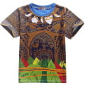 Miniatyrbild 2 av 5: Moana Maui Kostym Pyjamas Set för Barn Pojkar Shorts PJs Nattkläder 6-7 Years
