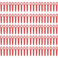 Miniatyrbilde 5 av 5: Trimmerblad i plast, gressklipperblad, erstatningsblad for gressklipper, plastblad for hage (rød) (1 sett)