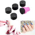 Miniatyrbillede 1 af 5: Neglekunst Svampstempel Polish Skabelon Overfør DIY Kit
