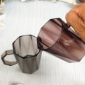 Miniatyrbilde 3 av 4: 1 stk Grå 400ml Multifunksjonell Plastkopp Akrylkopp