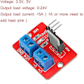 Miniatyrbilde 2 av 4: 10 stk Irf520 Mosfet Driver Modul for Arduino Pi