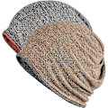 Miniatyrbilde 2 av 5: Hatt for menn og kvinner i bomull, avslappet beanie, myk og lett løpehatt, kort hatt for voksne, kjemisk hatt, avslappet hatt Red*brown