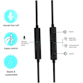 Miniatyrbilde 7 av 8: USB Type-C Hodetelefoner Støyreduserende In-ear Headset Mikrofon for Telefon/Nettbrett
