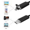 Miniatyrbillede 4 af 5: 2-i-1 USB Endoskop 5,5 mm Inspektionskamera Android 6 LED