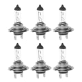 Pikkukuva 1 / 5: 6 kpl H7 Halogeeni Auto Sumuvalo Halogenipolttimo 55w Autolamppu