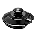 Miniatyrbillede 4 af 5: Stor Klar Borosilikat Glas Tekande Rustfrit Stål Infuser 2300ml