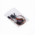 Pikkukuva 5 / 5: Musta 4.8V Mg90 Metallivaihteinen Mikro Servo 9g RC:lle
