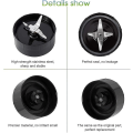 Miniatyrbilde 4 av 5: Reservedeler for Blender, Mixer - Utstyr for å erstatte tilbehør, reservedeler, juicer, mixer - Reservedeler for blender, svart, 1 stk