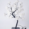 Miniatyrbilde 2 av 5: Rose-trelys med lys, lysende roseblader, nattlys for jenter