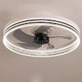 Miniatyrbillede 4 af 5: 50cm LED Loftlampe med Metalmalet Finish Moderne